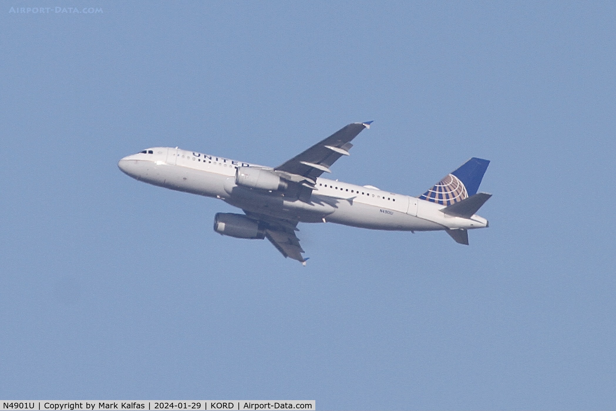 N4901U, 2006 Airbus A320-232 C/N 2680, A320 United Airlines Airbus A320-232 N4901U UAL2365 ORD-BUF
