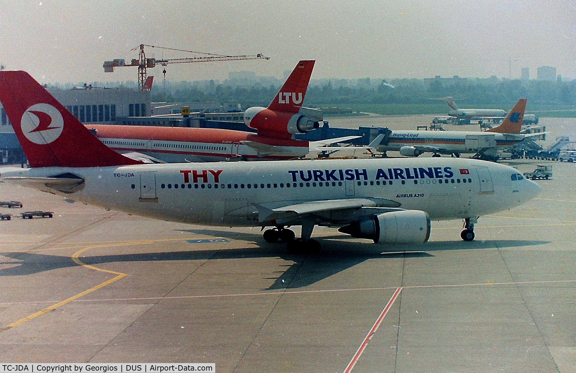 TC-JDA, 1989 Airbus A310-304 C/N 496, DUS Airport