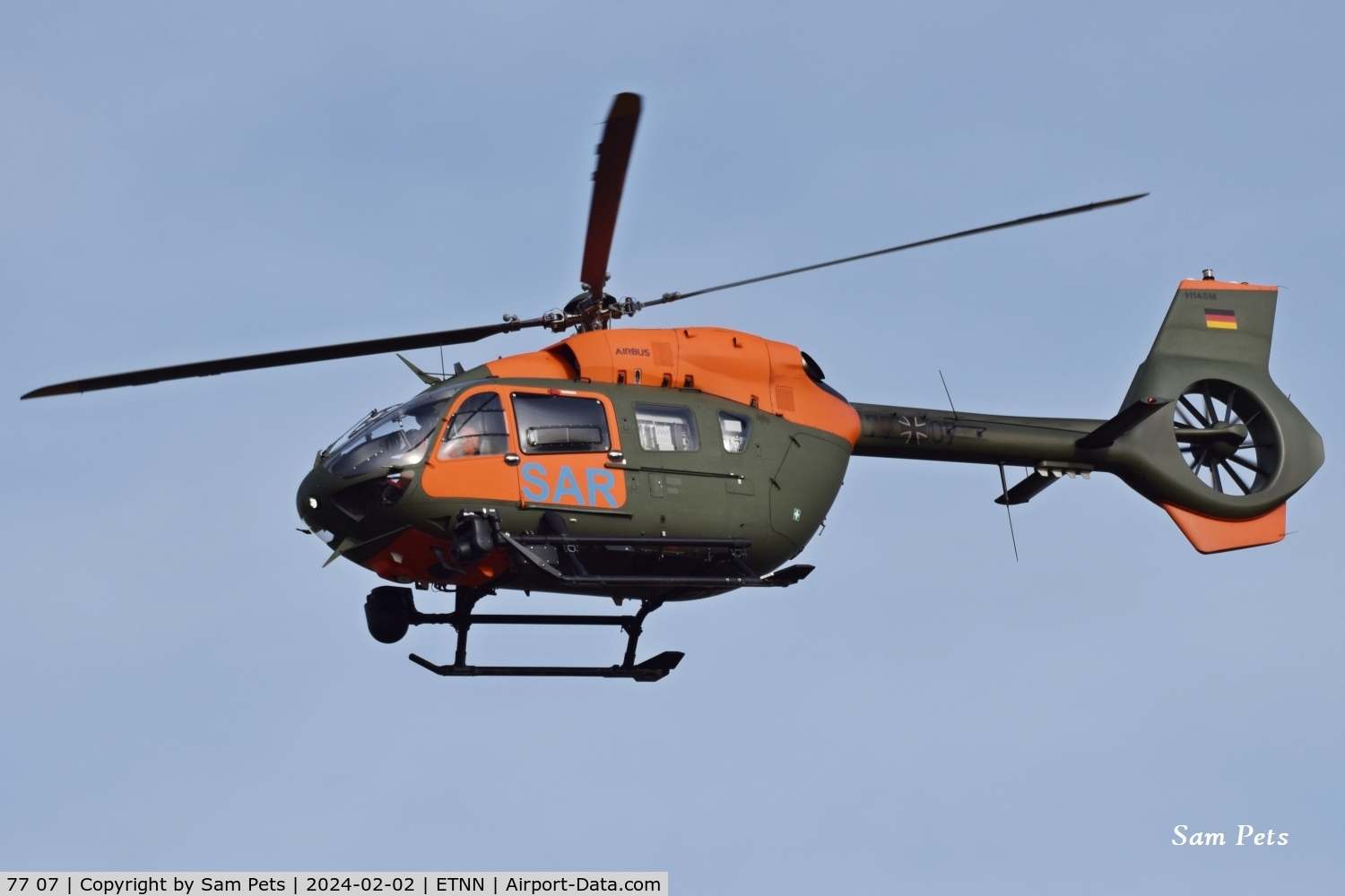 77 07, 2019 Airbus Helicopters H-145M (BK-117D-2) C/N 20274, At Nörvenich Airforce Base.