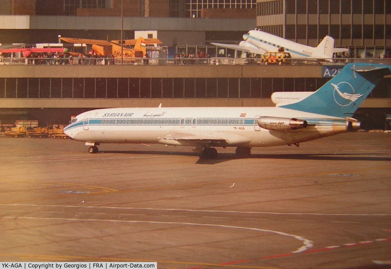 YK-AGA, 1976 Boeing 727-294 C/N 21203, FRA Airport
