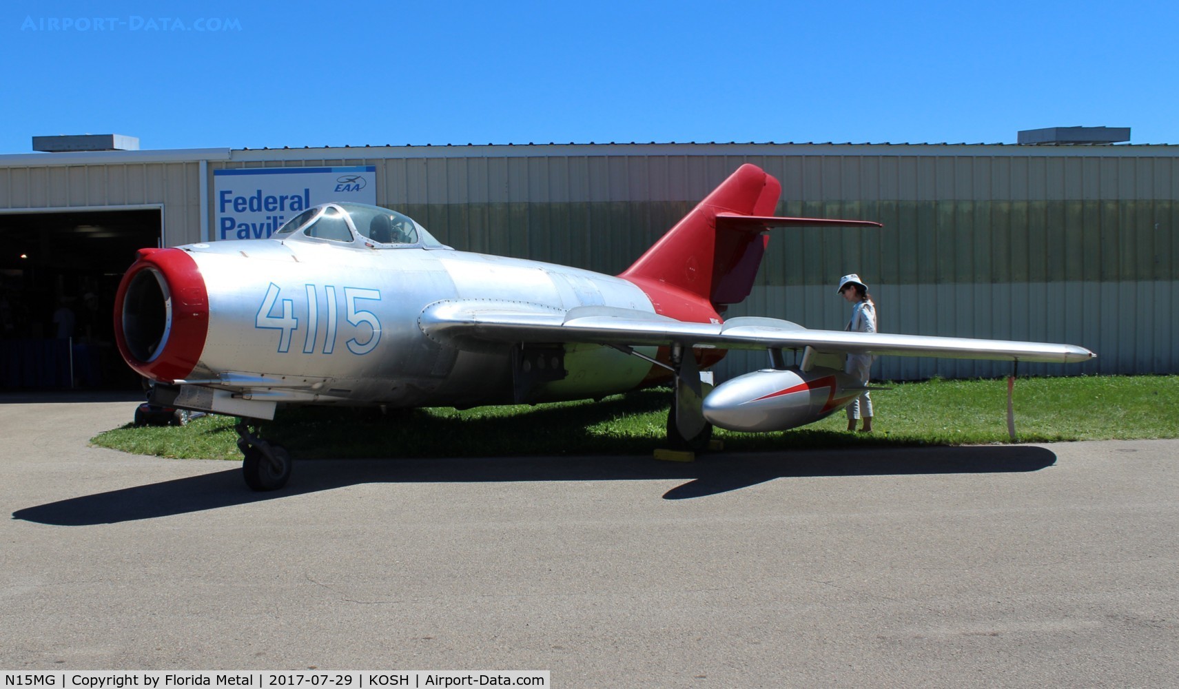 N15MG, 1954 Mikoyan-Gurevich MiG-15bis C/N 1411, OSH 17 zx