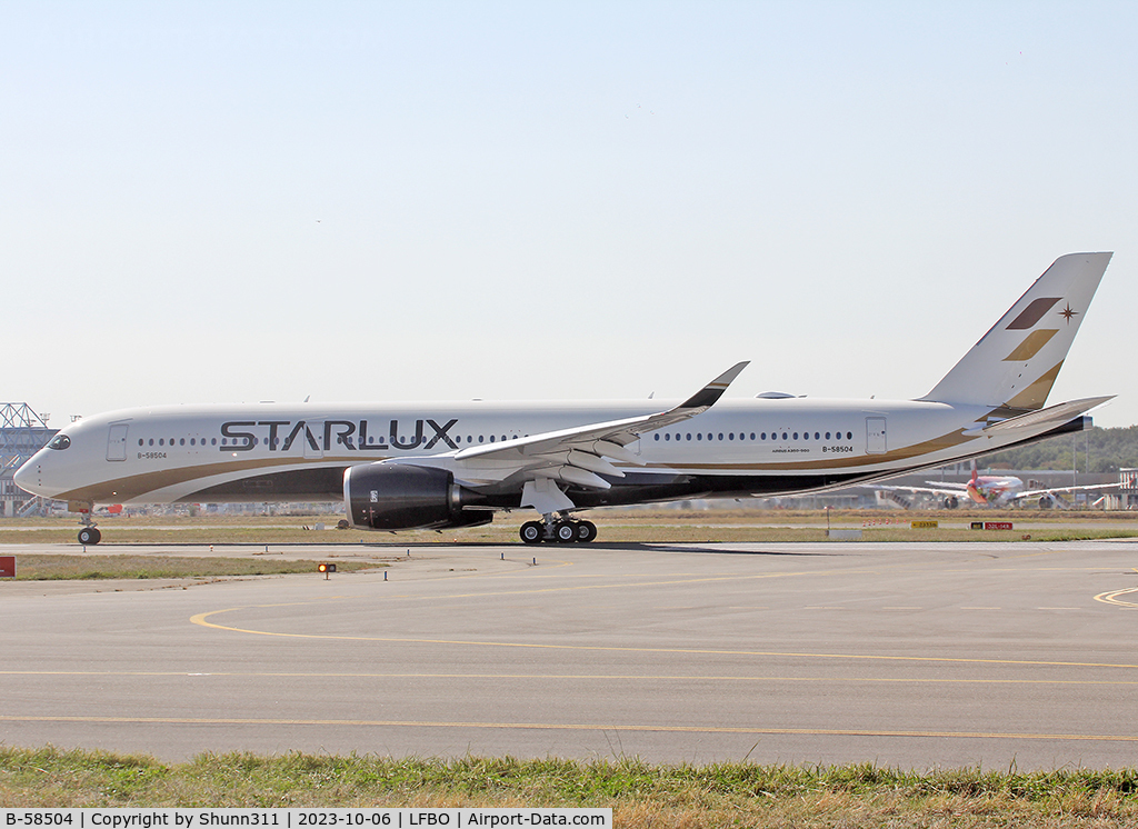 B-58504, 2023 Airbus A350-941 C/N 0630, Delivery day...