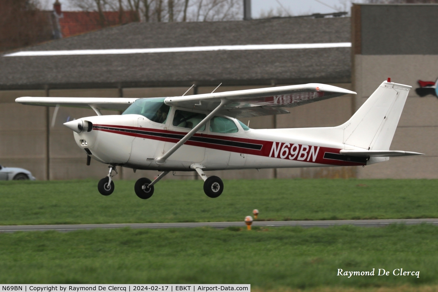 N69BN, Cessna 172M C/N 17261945, At Kortrijk-Wevelgem Airport.