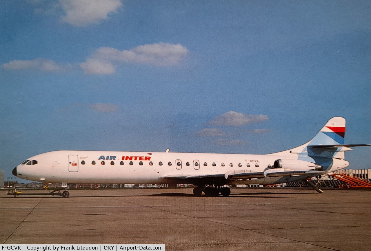 F-GCVK, 1972 Aerospatiale SE-210 Caravelle 12 C/N 276, Air Inter