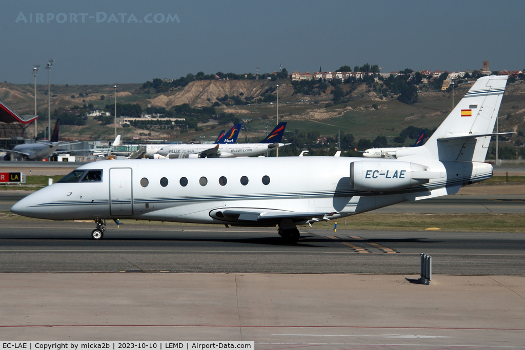 EC-LAE, Israel Aerospace Industries Gulfstream 200 C/N 219, Taxiing