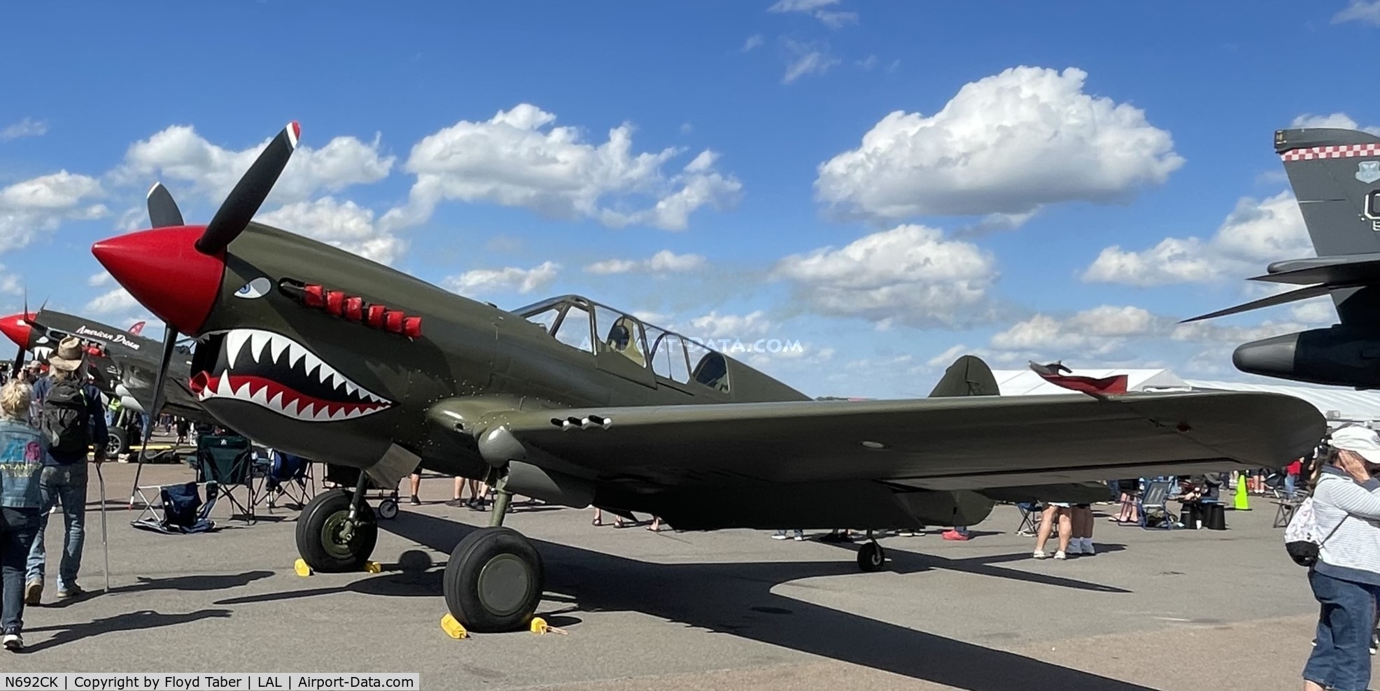 N692CK, 1945 Curtiss P-40N Warhawk C/N 692N, SUN N FUN 2022