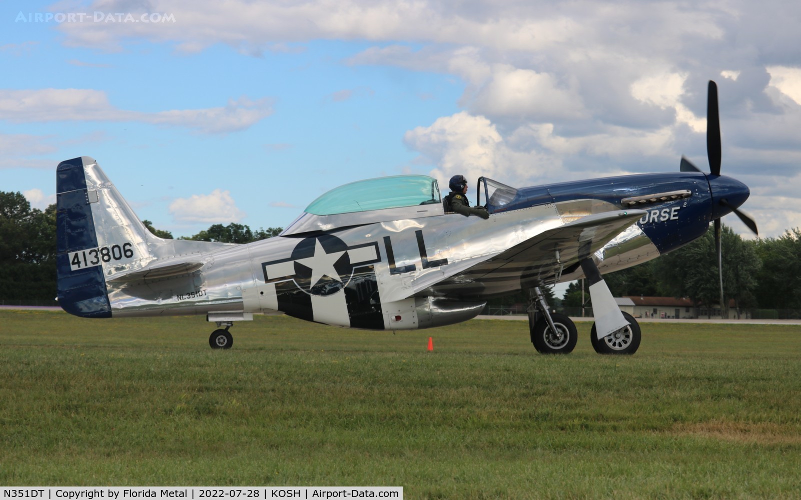 N351DT, 1944 North American P-51D Mustang C/N 122-41042, P-51D Crazy Horse 2 zx