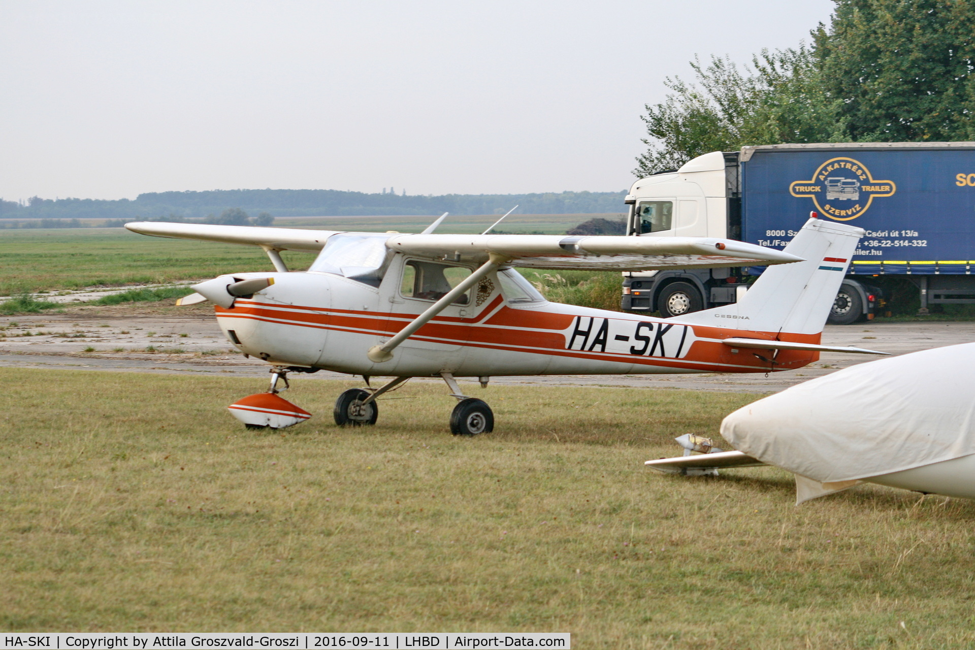 HA-SKI, Cessna 150G C/N 15065401, LHBD - Börgönd Airport. Albatros-Börgönd Air Show 2016, Hungary