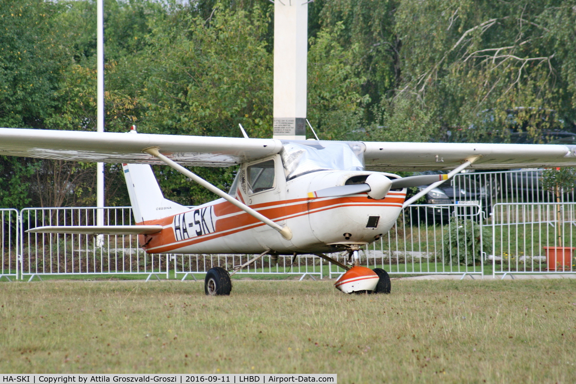 HA-SKI, Cessna 150G C/N 15065401, LHBD - Börgönd Airport. Albatros-Börgönd Air Show 2016, Hungary