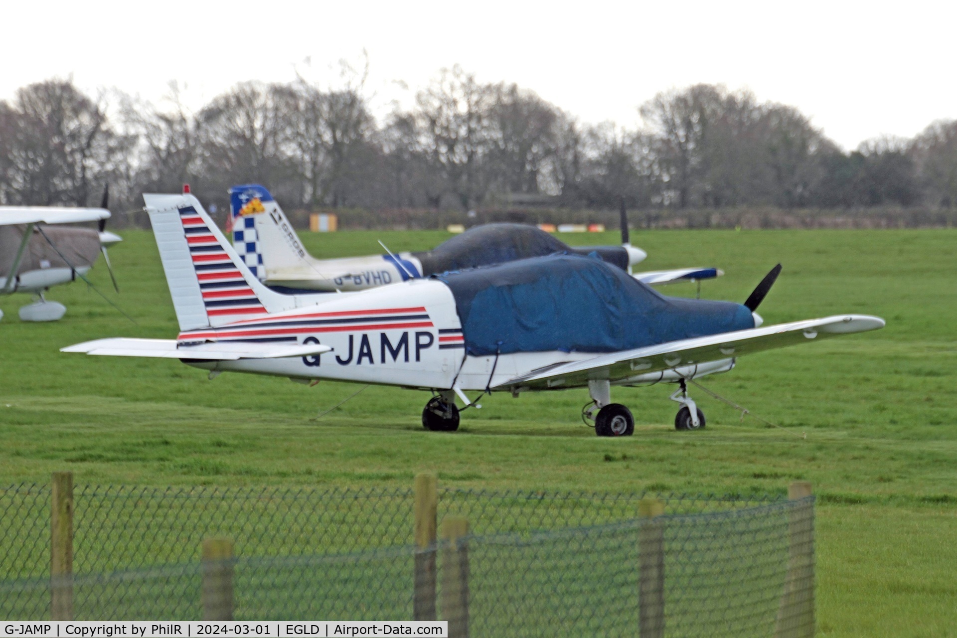 G-JAMP, 1975 Piper PA-28-151 Cherokee Warrior C/N 28-7515026, G-JAMP 1975 Piper PA-28-151 Cherokee Warrior Denham