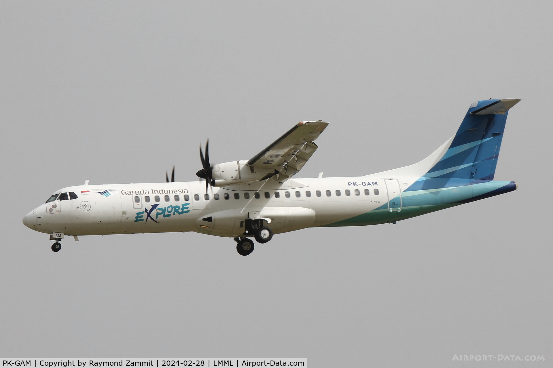 PK-GAM, 2015 ATR 72-600 (72-212A) C/N 1242, ATR-72 PK-GAM Garuda Indonesia (Air Explore)