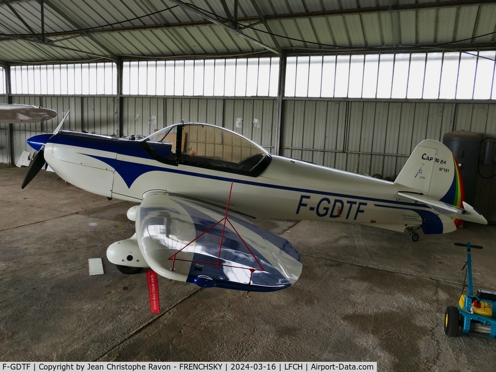 F-GDTF, 0 CAP 10 B C/N 181, Aeroclub d'Arcachon