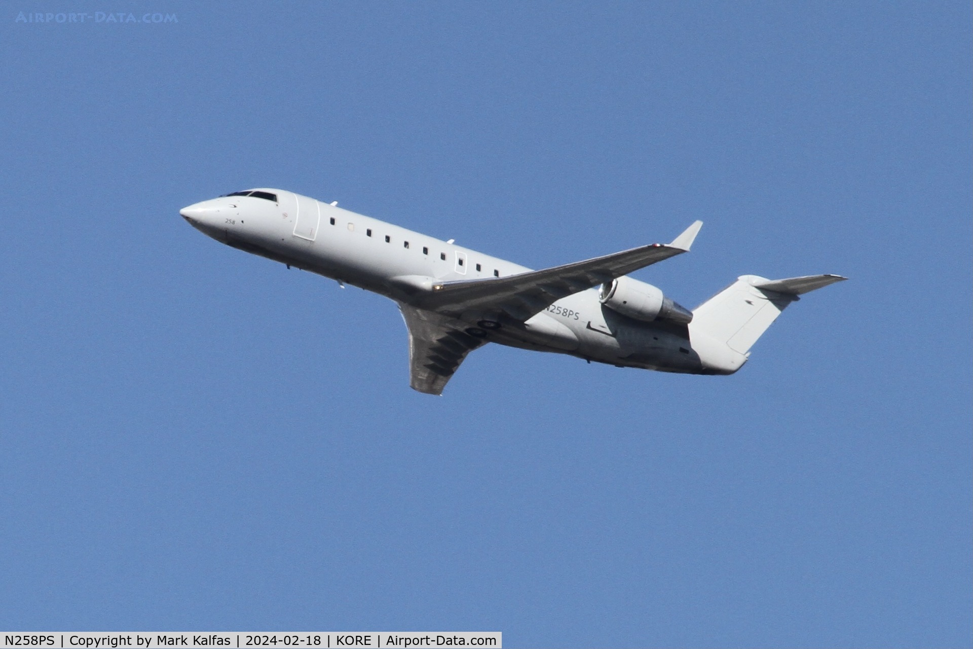 N258PS, 2004 Bombardier CRJ-200ER (CL-600-2B19) C/N 7941, CRJ2 Contour Airlines CORPORATE FLIGHT MANAGEMENT INC  