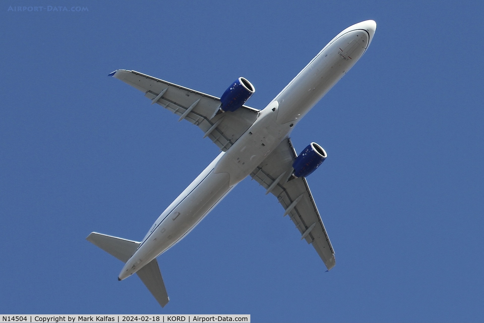 N14504, 2024 Airbus 321-271NX C/N 11708, A321 United Airlines AIRBUS A321-271NX N14504 UAL1872 ORD-FLL