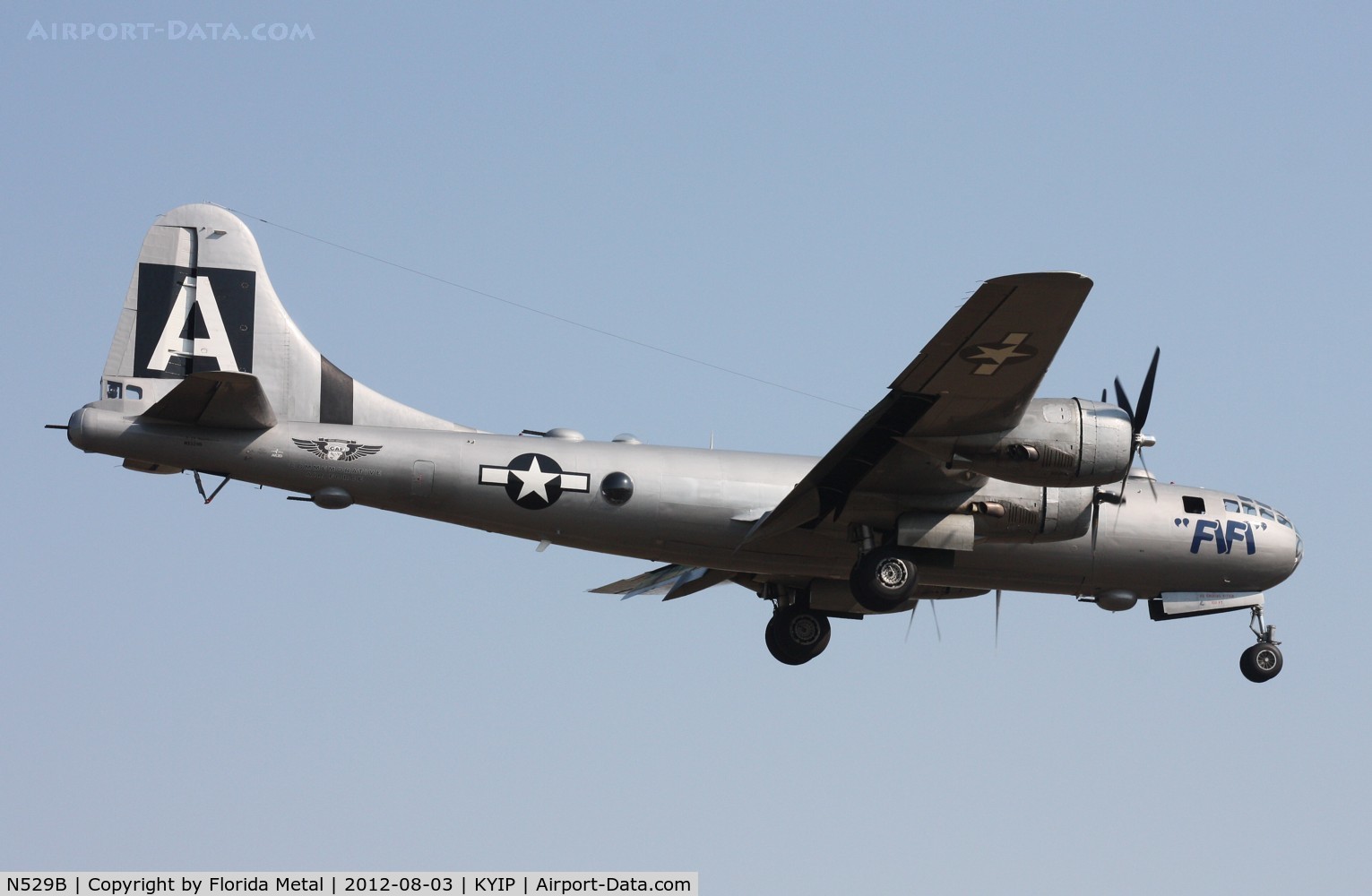 N529B, 1944 Boeing B-29A-60-BN Superfortress C/N 11547, Thunder Over Michigan 2012 zx