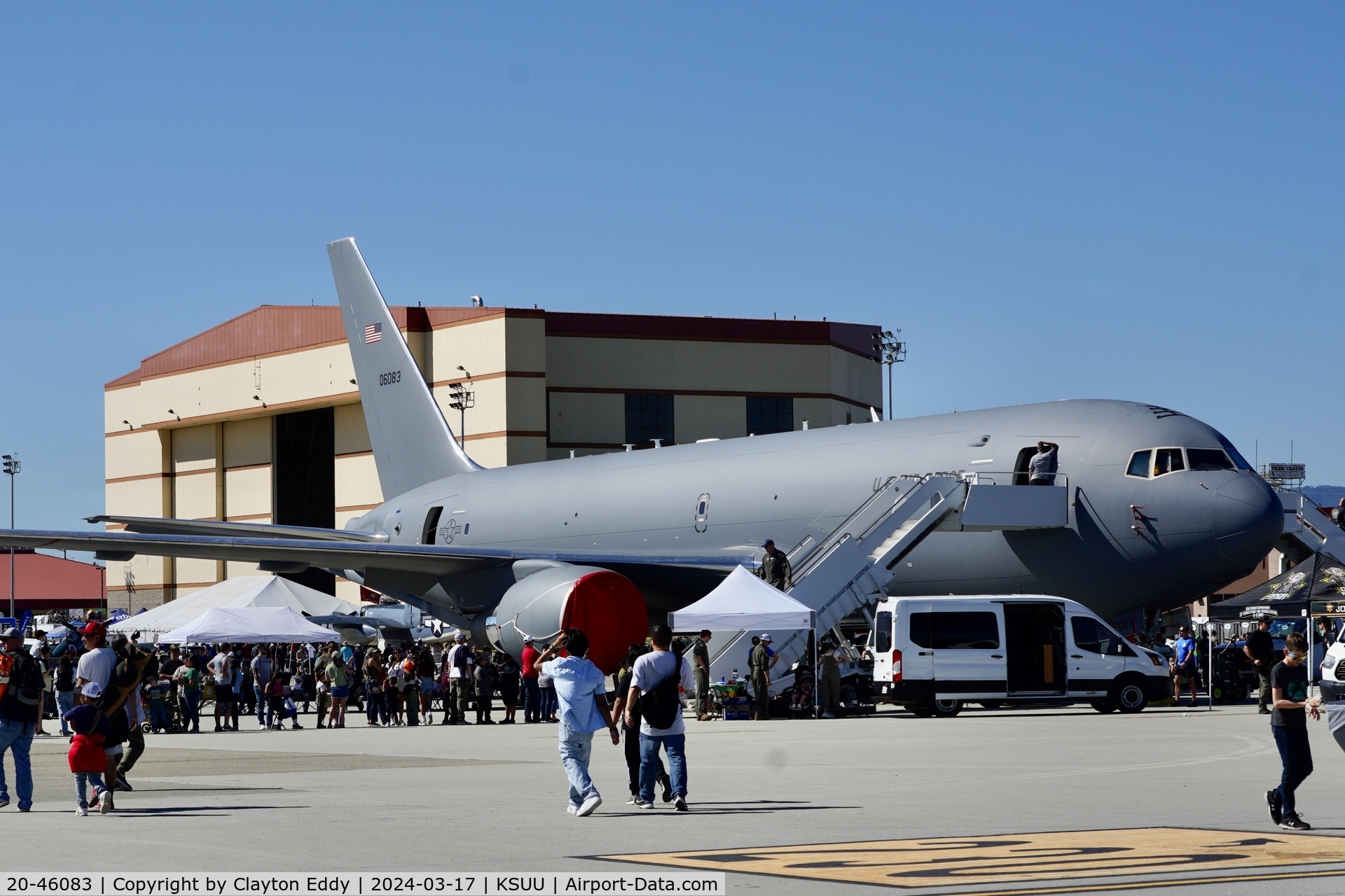 20-46083, 2023 Boeing KC-46A Pegasus C/N 34076, Travis AFB airshow California 2024.