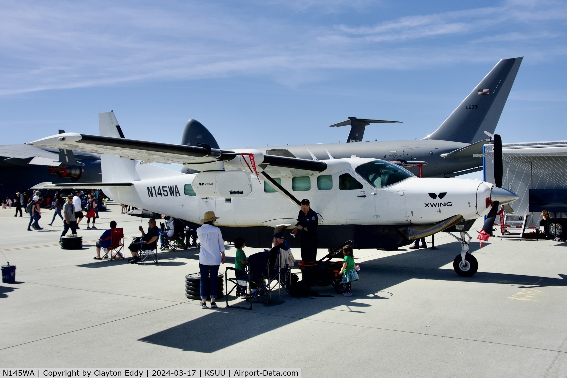 N145WA, 2005 Cessna 208B C/N 208B1145, Travis AFB airshow California 2024.
