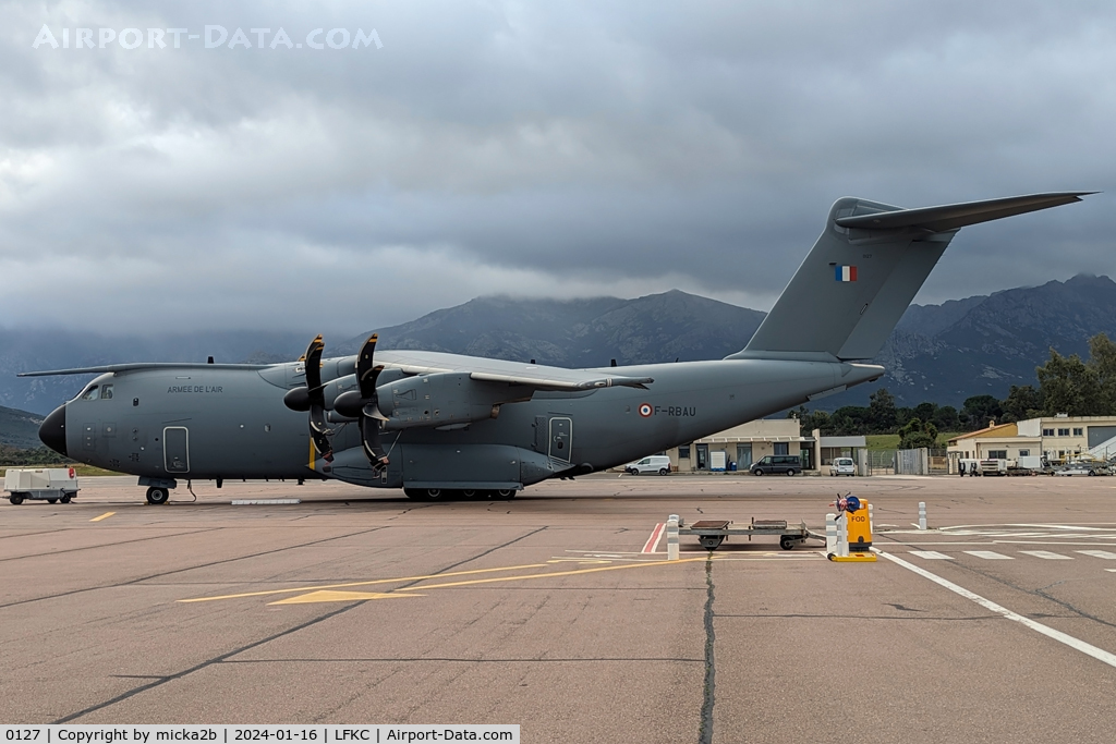 0127, 2022 Airbus A400M-180 Atlas C/N 127, Parked