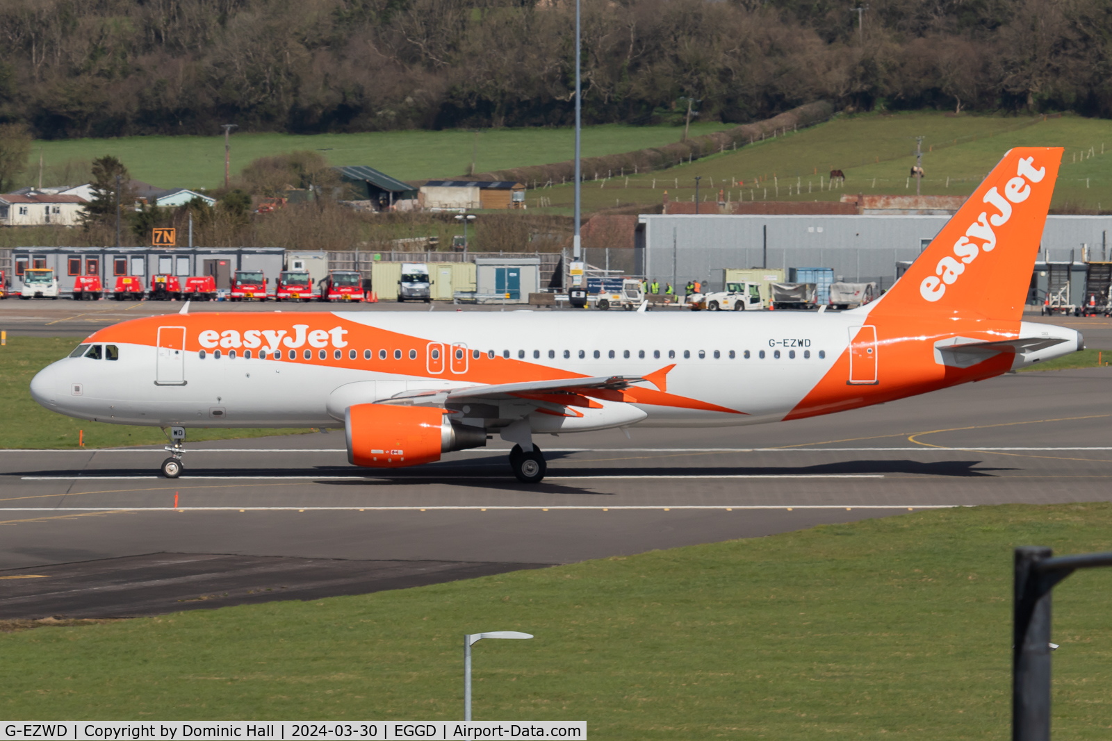 G-EZWD, 2012 Airbus A320-214 C/N 5249, Bristol Airport 30/03/24