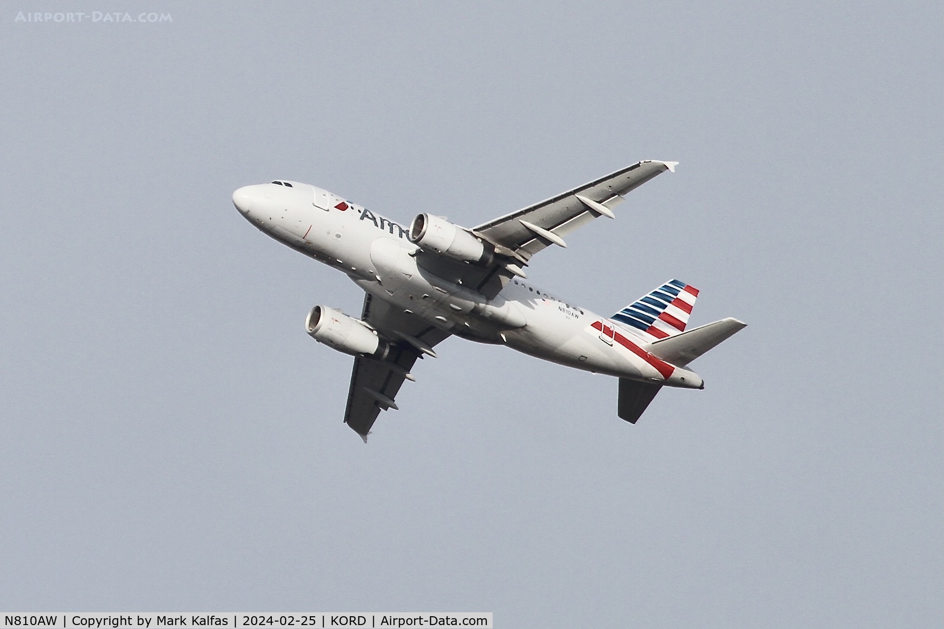 N810AW, 1999 Airbus A319-132 C/N 1116, A319 American Airlines AIRBUS INDUSTRIE A319-112 N810AW AAL2043 ORD-LGA