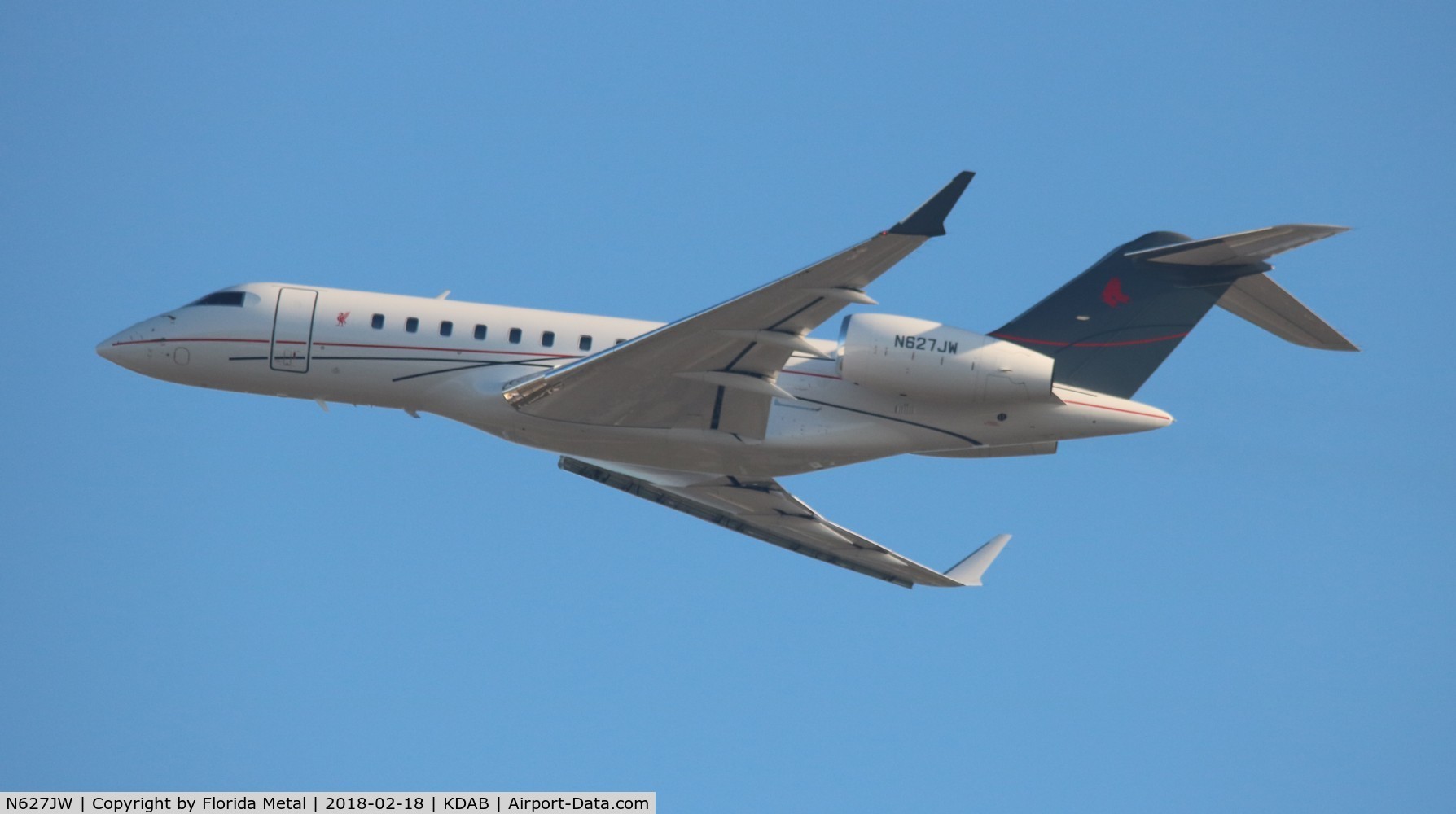 N627JW, 2013 Bombardier BD-700-1A11 Global 5000 C/N 9550, Global 5000 zx