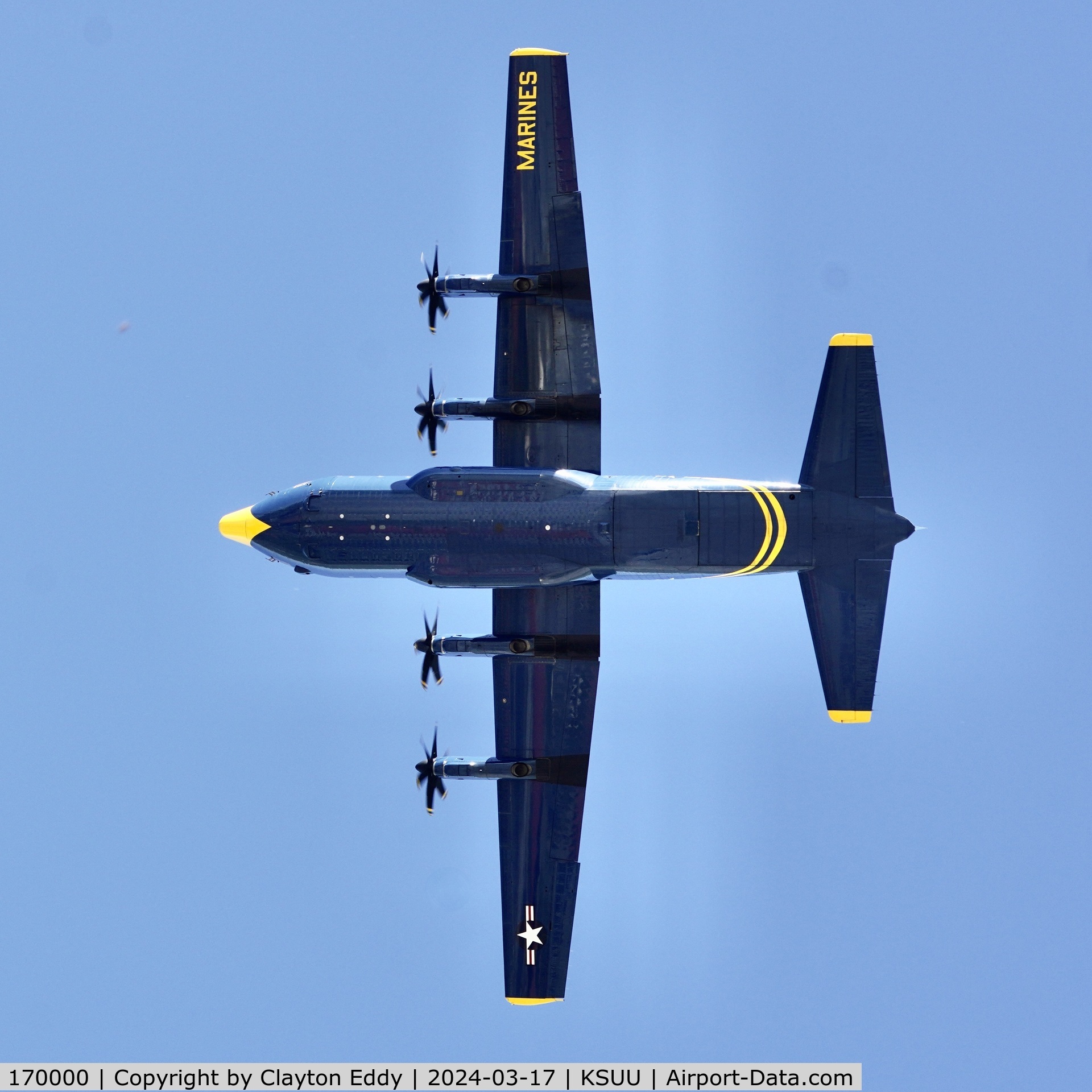 170000, 1999 Lockheed Martin C-130J Hercules C.5 C/N 382-5483, Travis AFB airshow California 2024.