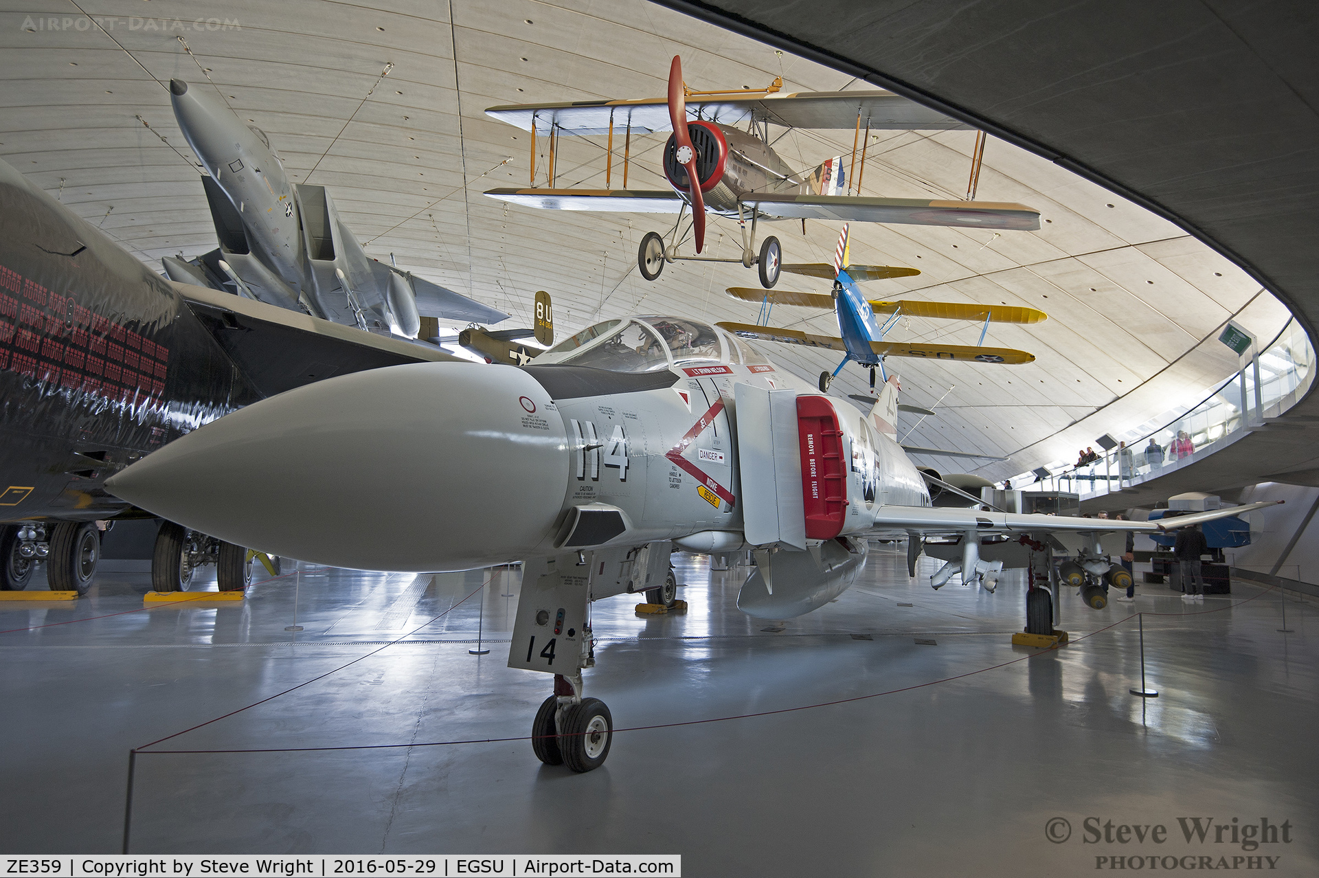 ZE359, McDonnell Douglas F-4J(UK) Phantom II C/N 2746, US Air Power Museum, Duxford UK