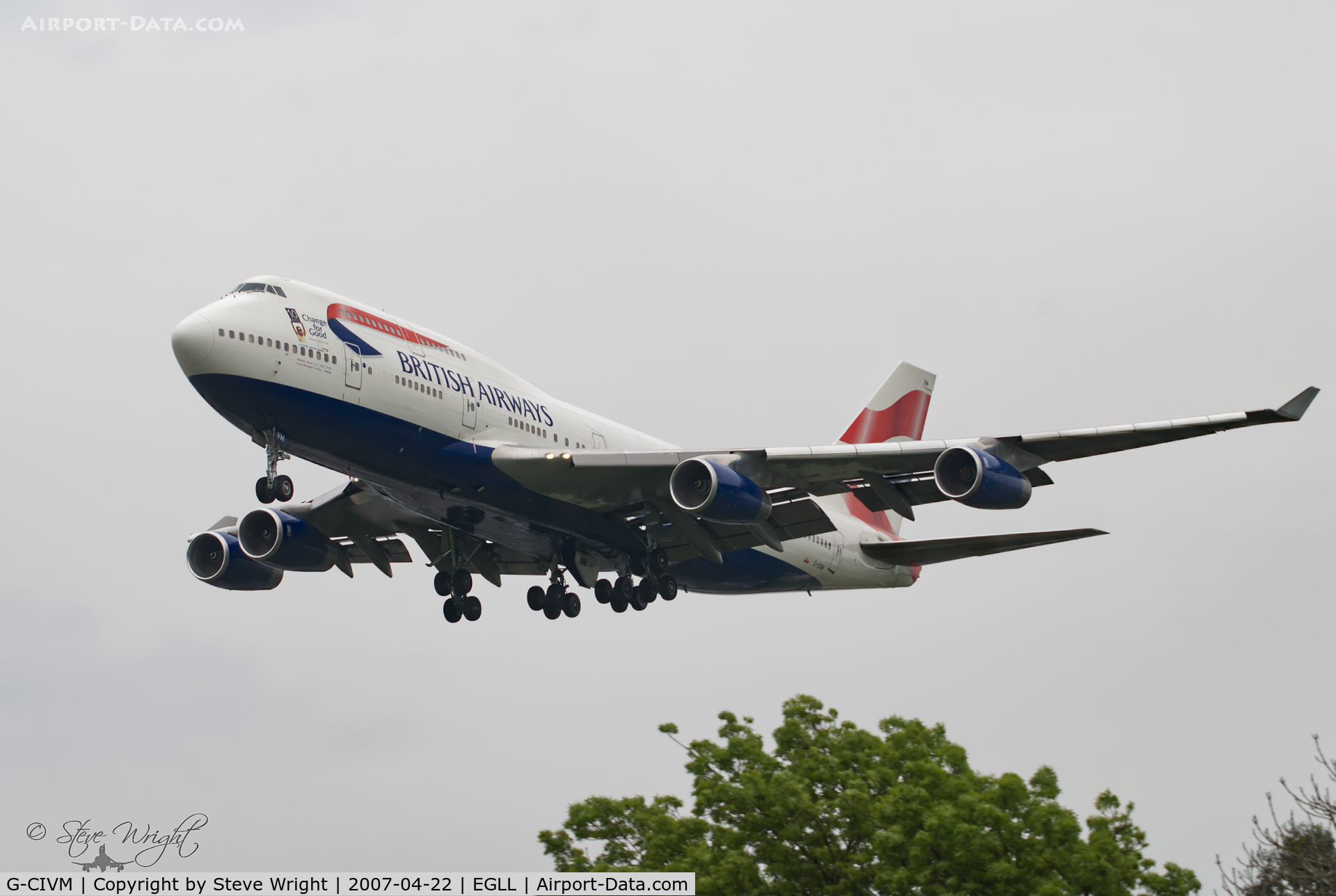 G-CIVM, 1997 Boeing 747-436 C/N 28700, London Heathrow