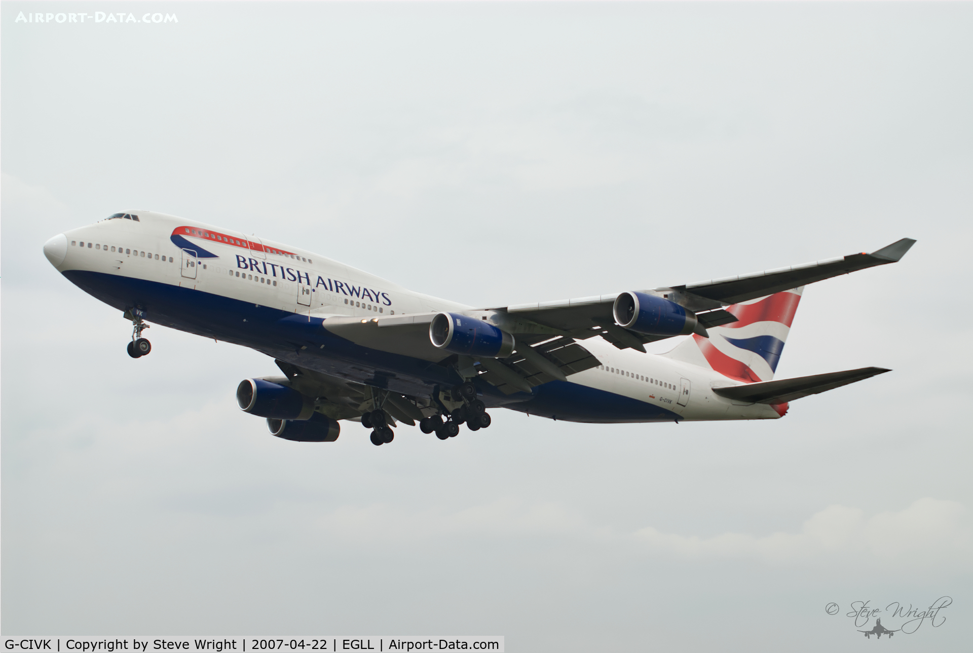 G-CIVK, 1997 Boeing 747-436 C/N 25818, London Heathrow Airport