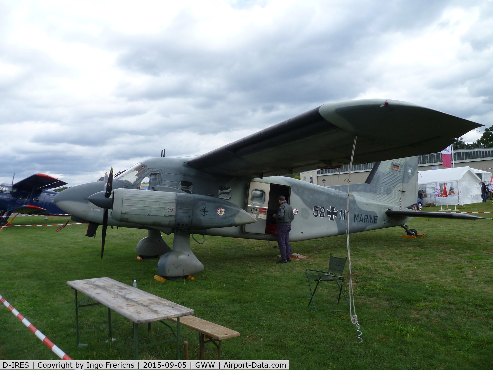 D-IRES, Dornier Do-28D-2 Skyservant C/N 4186, Do-28 at airfield festival in Berlin-Gatow