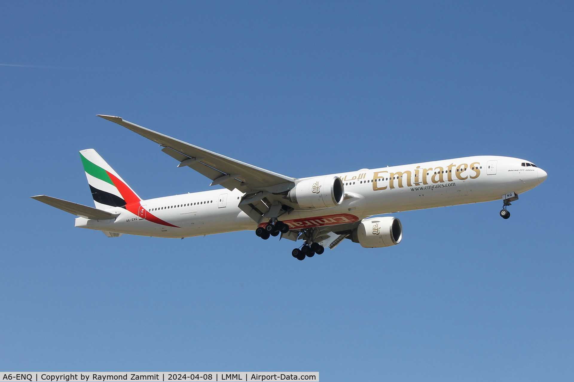 A6-ENQ, 2014 Boeing 777-31H/ER C/N 41363, B777 A6-ENQ Emirates Airlines