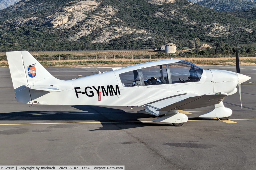 F-GYMM, Robin DR-400-140B Major C/N 2161, Parked
