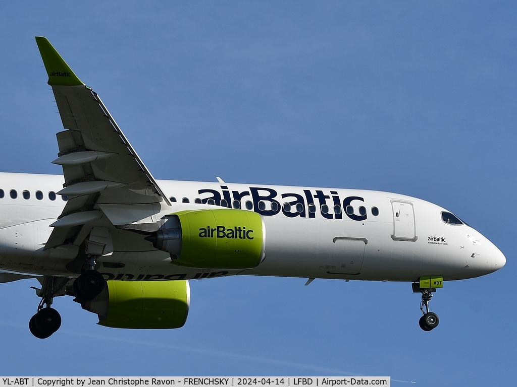 YL-ABT, 2023 Airbus A220-300 C/N 55255, Munich (MUC)	Bordeaux (BOD)	LH2258