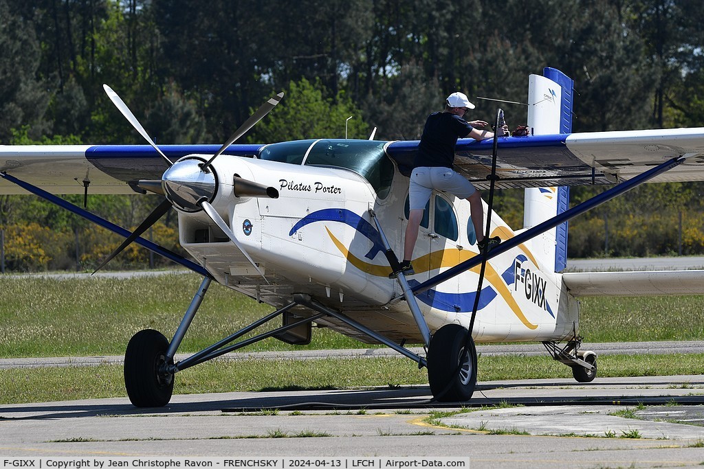 F-GIXX, Pilatus PC-6/B2-H2 C/N 564, Arcachon Parachutisme