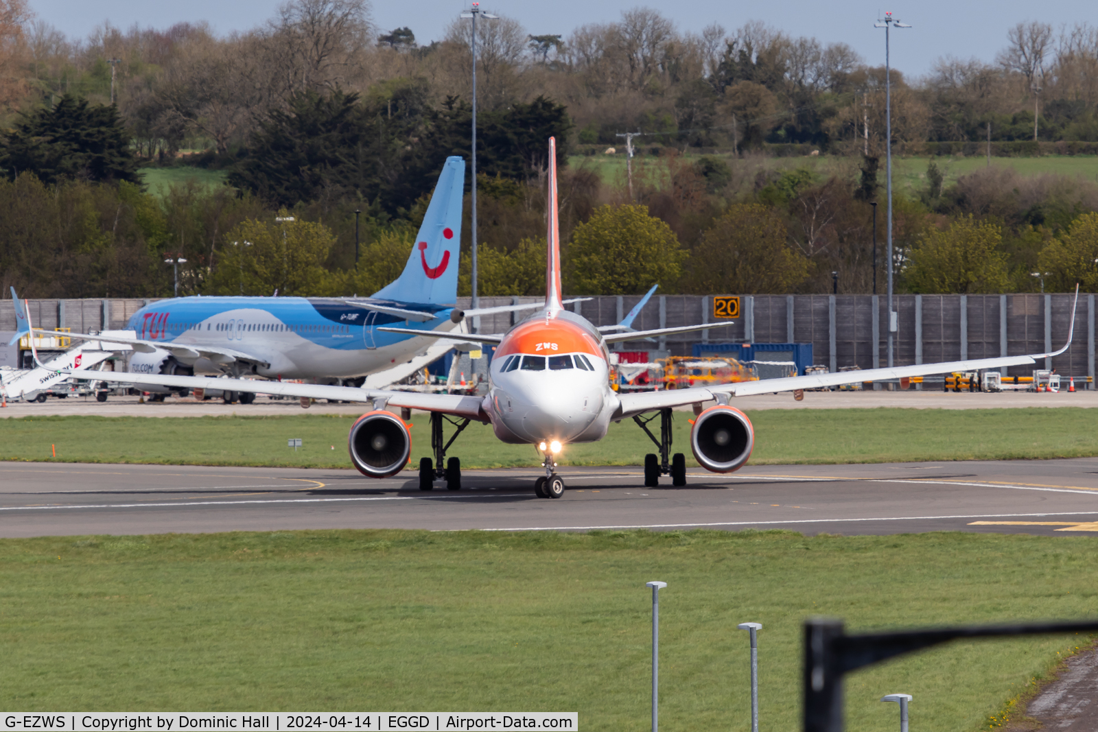 G-EZWS, 2014 Airbus A320-214 C/N 6011, BRS 14/04/24
