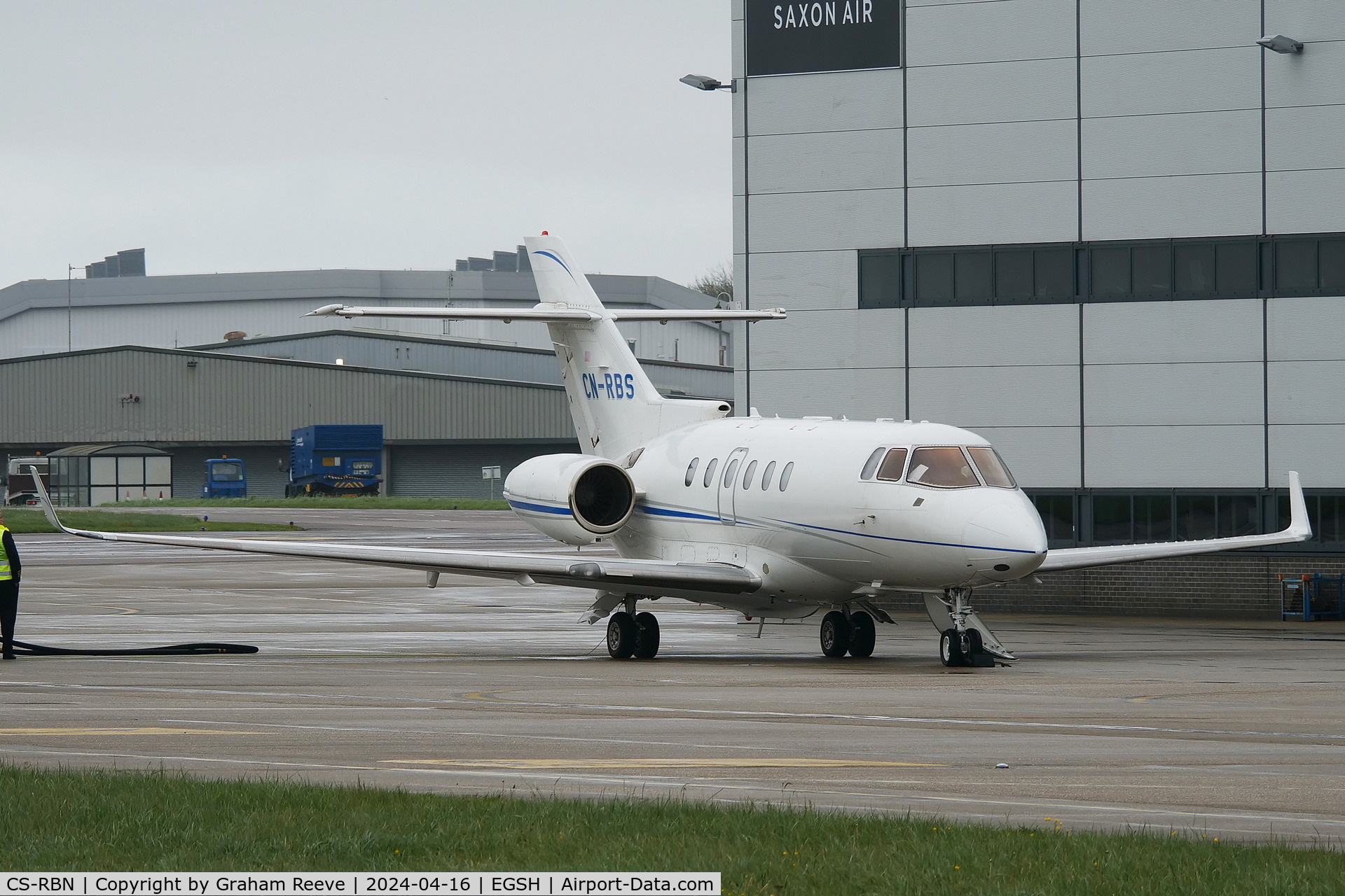 CS-RBN, 2001 Bombardier BD-700-1A10 Global Express C/N 9083, Parked at Norwich.