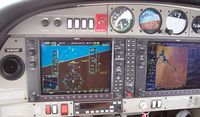 N183DF @ 1G4 - N183DF Panel in flight - by Raj Upadhyaya