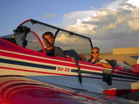 N29SU @ AVQ - world aerobatic champion Sergey Rakhmanin, with Dan Shriver-  Tucson, Arizona - by Mike Shriver