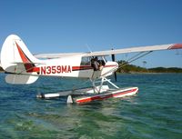 N359MA - Water landing, Abaco Bahamas - by Dane Stratton