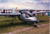 N5832M @ OSH - Sparrow Hawk 1986 Oshkosh Air Show - by Alan Harper