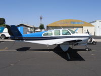 N2718P @ MAE - Nagle Studio's 1961 Beech N35 at Madera, CA - by Steve Nation