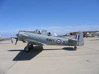 N97AW @ MER - Tom Dwelle's Harvard II in Royal Canadian Navy colors Coded 97 named Tinker Toy - by Steve Nation