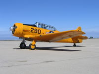 N89014 @ MER - Commerorative Air Force SNJ-5 (BuAer 85865) as Navy SB/290 @ West Coast Formation Clinic - by Steve Nation