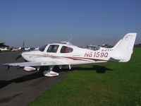 N8159Q @ EGBT - Cirrus at Turweston - by Simon Palmer