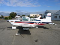 N74642 @ HWD - Grumman American AA-5B at Hayward, CA - by Steve Nation