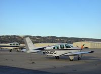 N334PC @ CMA - 1990 Beech F33A BONANZA Continental IO-520-BA 285 Hp - by Doug Robertson