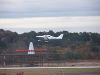 N2502Q @ PDK - Takeoff from 2R - by Michael Martin