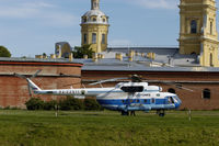RA-22511 @ LED - Russian Customs Helicopter at St. Petersburg Fortress - by Mo Herrmann