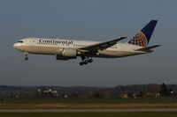 N76156 @ ZRH - Continental Boeing 767 at Zurich - by Mo Herrmann