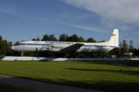 CCCP-75554 @ SVO - Ilyushin 18 of Aeroflot, gate planet at Moscow Sheremetyevo - by Mo Herrmann
